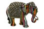 DKD Home Decor Figura de Elefante Multicolor en Resina