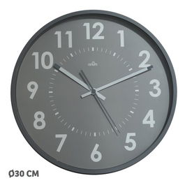 Reloj Pared Orium By Cep Analogico 11245 30 Cm Ø Gris