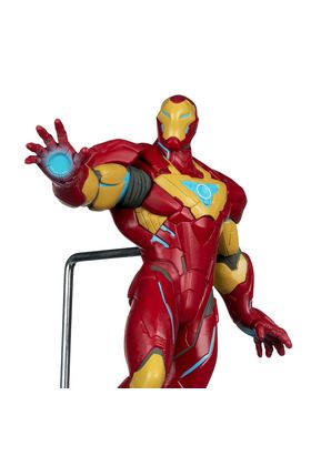 McFarlane Toys Marvel Rivals Collection Gamerverse Iron Man Platinum Edition 28 cm