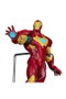 McFarlane Toys Marvel Rivals Collection Gamerverse Iron Man Platinum Edition 28 cm