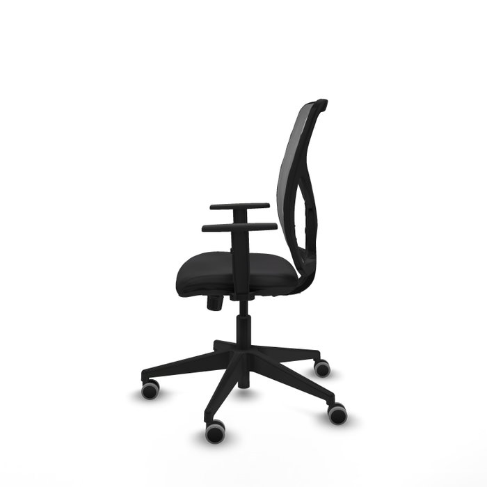 PIQUERAS Y CRESPO Silla de oficina Motilla con mecanismo Sincro, Negro y Gris PIQUERAS Y CRESPO Silla de oficina Motilla con mecanismo Sincro, Negro y Gris