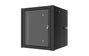Lanview Armario Rack 12U 60x60 Doble Montaje en Pared con Puerta de Vidrio RAL9005