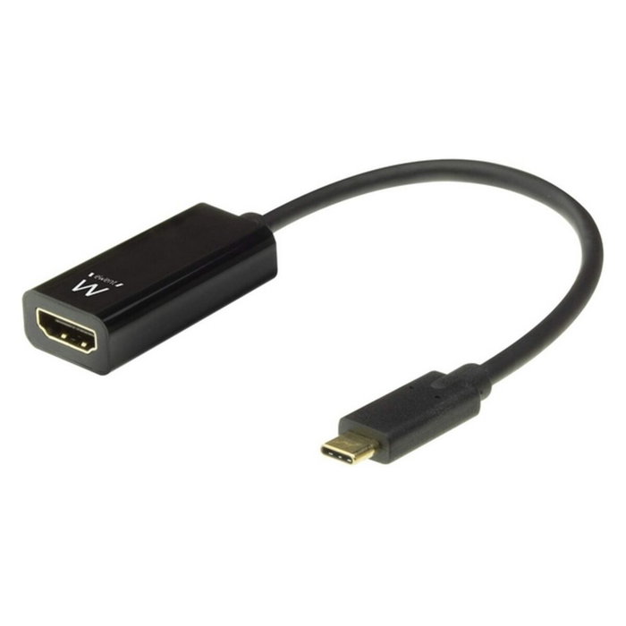 Ewent EW9823 Adaptador USB Tipo C a HDMI Hembra 4K Negro