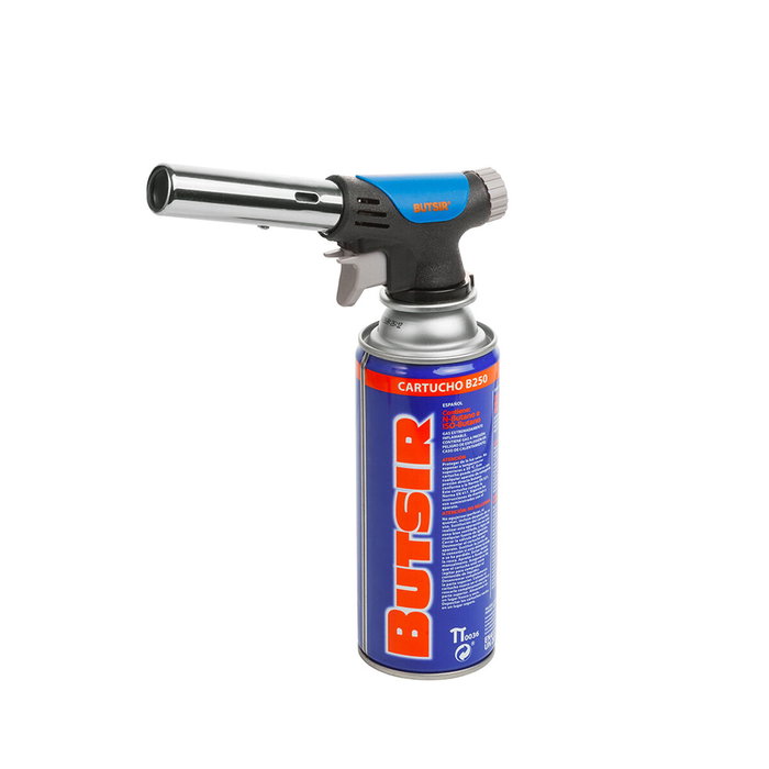 Butsir Kit Soplete NS-230 con Encendido Piezoeléctrico y Cartucho de 227g Butsir Kit Soplete NS-230 con Encendido Piezoeléctrico y Cartucho de 227g
