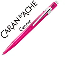Caran d'Ache Bolígrafo 849 Flúor Rosa Punta Media