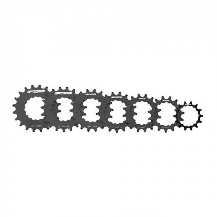 FSA WA132 Corona E-Bike Bosch 14 Dientes 3/32 148 Boost 2.5 mm Offset Negro FSA WA132 Corona E-Bike Bosch 14 Dientes 3/32 148 Boost 2.5 mm Offset Negro