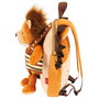 PERLETTI Mochila Reversible Lenny Lion Peluche 25cm