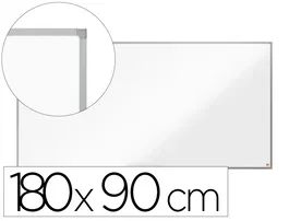 Nobo Pizarra Blanca Magnética Acero Lacado 1800x900 mm