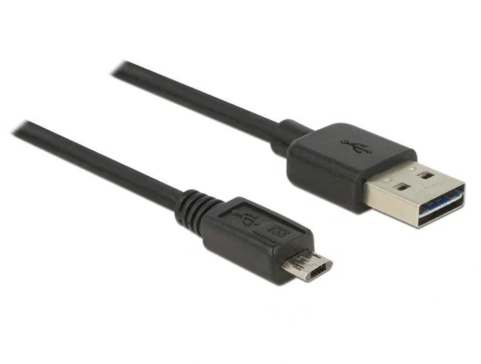 DeLOCK Cable USB 2.0 USB A a Micro-USB B 3 m Negro