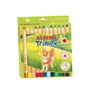 Alpino Trimax Lápices de Colores con Sacapuntas, 12 Unidades