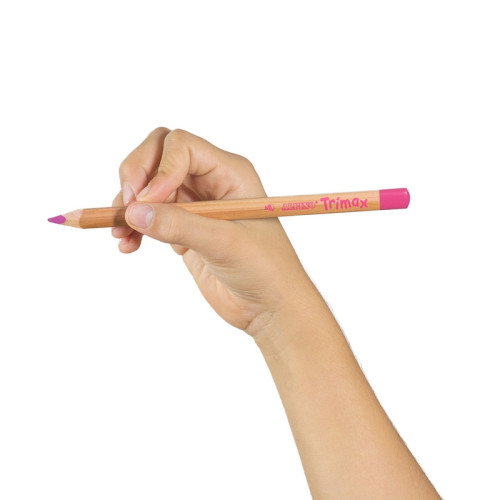 Alpino Trimax Lápices de Colores con Sacapuntas, 12 Unidades