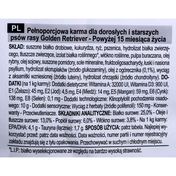 Royal Canin Golden Retriever Adult 12kg