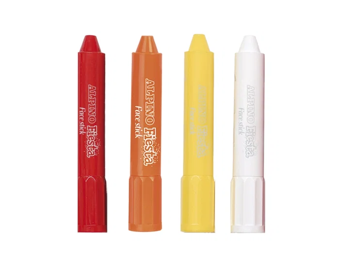 Alpino Fiesta Face Stick Pack de 6 Colores Surtidos