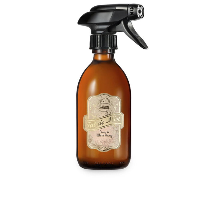 Sabon Fabric Mist Ambientador Textil Linen & White Peony - Fragancia para Tejidos y Ropa - 300 ml Sabon Fabric Mist Ambientador Textil Linen & White Peony - Fragancia para Tejidos y Ropa - 300 ml