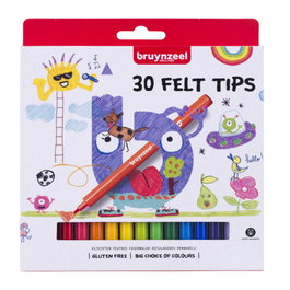 Bruynzeel Set de Rotuladores de 30 Colores
