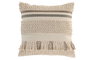 DKD Home Decor Cojin Boho Crudo 45 x 45 cm Algodon Hecho a Mano (2 Unidades)