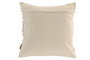 DKD Home Decor Cojin Boho Crudo 45 x 45 cm Algodon Hecho a Mano (2 Unidades)