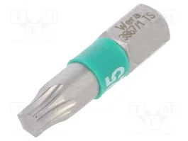 WERA Punta de destornillador Torx® TX25 1/4 pulg 25 mm