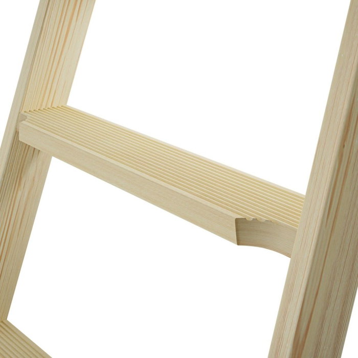 Hailo Master H80 Escalera de Madera 2 x 5 Escalones