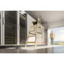 Hailo Master H80 Escalera de Madera 2 x 5 Escalones