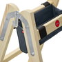 Hailo Master H80 Escalera de Madera 2 x 5 Escalones