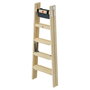 Hailo Master H80 Escalera de Madera 2 x 5 Escalones