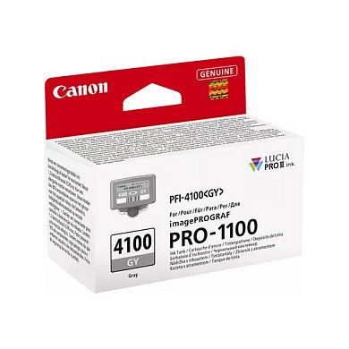 Canon PFI-4100gy Cartucho de tinta Gris