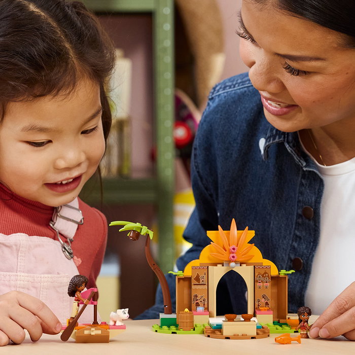 Lego Disney Vaiana Casa de la Aldea y Barco 43282 - Set de construcción con 85 piezas para niños +4 años Lego Disney Vaiana Casa de la Aldea y Barco 43282 - Set de construcción con 85 piezas para niños +4 años