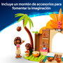 Lego Disney Vaiana Casa de la Aldea y Barco 43282 - Set de construcción con 85 piezas para niños +4 años