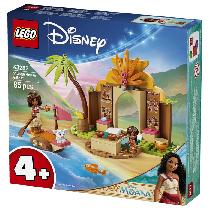 LEGO Disney Vaiana Casa de la Aldea y Barco 43282 LEGO Disney Vaiana Casa de la Aldea y Barco 43282