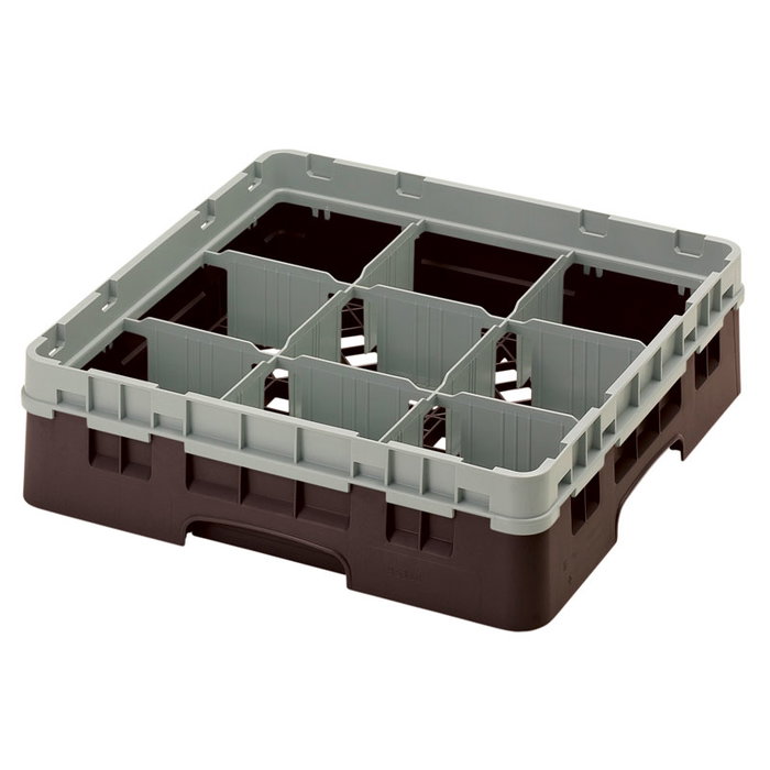 CAMBRO Cesta de lavado 9 compartimentos Azul CAMBRO Cesta de lavado 9 compartimentos Azul