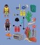Playmobil City Action Policía Buzo con Tesoro - Figura de Acción para niños 4-10 años