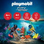 Playmobil City Action Policía Buzo Con Tesoro
