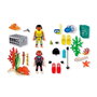 Playmobil City Action Policía Buzo Con Tesoro