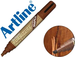 Artline EK-95 Marcador Permanente Furniture Maple-Arce Punta Biselada 2,0-5,0 mm en Blister Brico