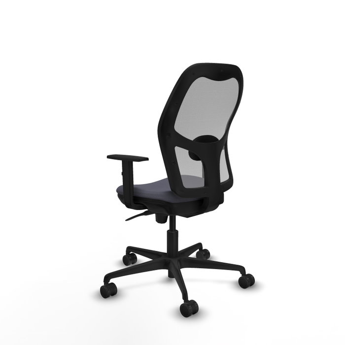 PIQUERAS Y CRESPO Silla de oficina Jorquera con mecanismo Sincro, Gris oscuro/Gris PIQUERAS Y CRESPO Silla de oficina Jorquera con mecanismo Sincro, Gris oscuro/Gris