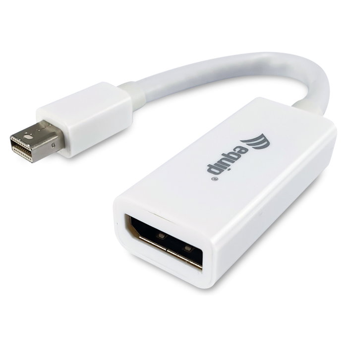 Equip Adaptador Mini DisplayPort Macho a DisplayPort Hembra 4K/60Hz Equip Adaptador Mini DisplayPort Macho a DisplayPort Hembra 4K/60Hz