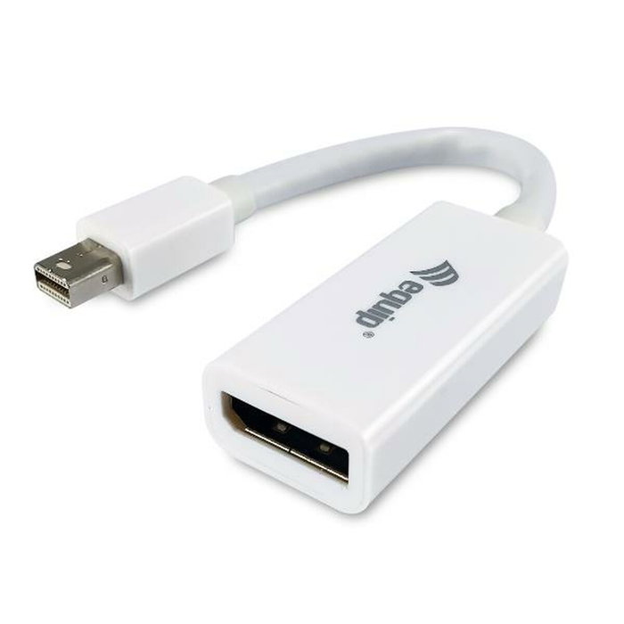 Equip Adaptador Mini DisplayPort Macho a DisplayPort Hembra 4K/60Hz Equip Adaptador Mini DisplayPort Macho a DisplayPort Hembra 4K/60Hz
