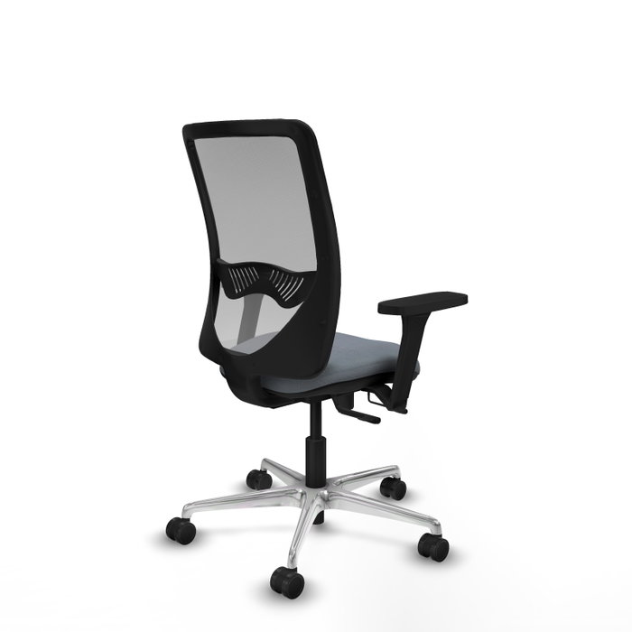 PIQUERAS Y CRESPO Silla de oficina Zulema Gris con mecanismo Sincro/Traslack PIQUERAS Y CRESPO Silla de oficina Zulema Gris con mecanismo Sincro/Traslack