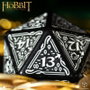 Q Workshop El Hobbit Spindown Jumbo Dado Umbral TCG D20