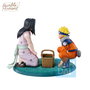 Ichibansho Figura Naruto Uzumaki & Haku Colección The Land of Waves IS68922 PVC ABS 10 cm