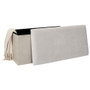 Home Deco Factory Banco-puf Plegable Emilia Beige
