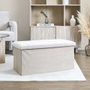Home Deco Factory Banco-puf Plegable Emilia Beige