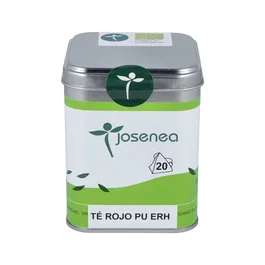 JOSENEA Té Rojo Lata 20 Sobres Propiedades Antioxidantes y Depurativas