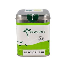 JOSENEA Té Rojo Lata 20 Sobres Propiedades Antioxidantes y Depurativas