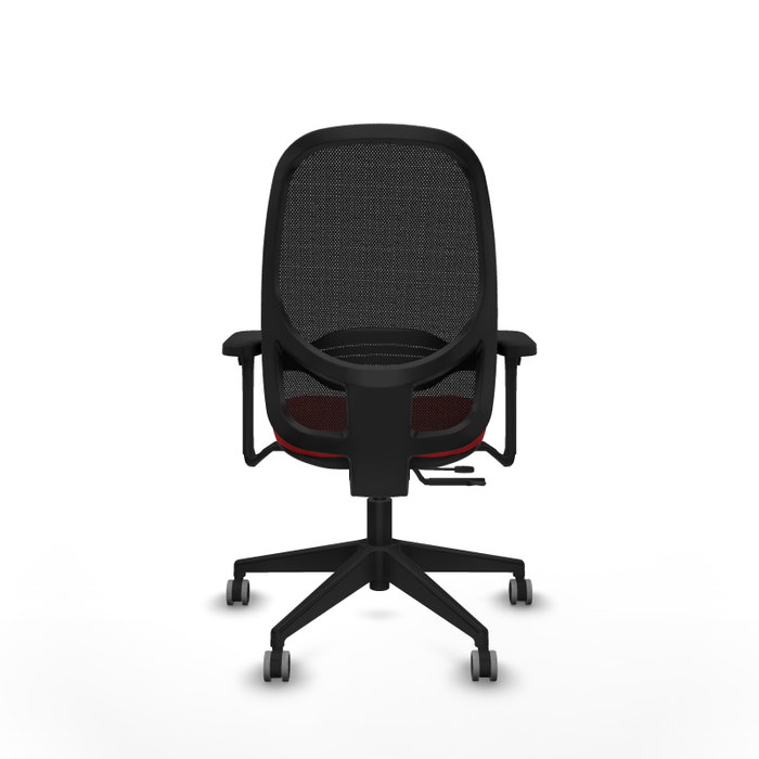 PIQUERAS Y CRESPO Silla de oficina Cilanco Rojo/Negro con mecanismo Sincro/Traslack PIQUERAS Y CRESPO Silla de oficina Cilanco Rojo/Negro con mecanismo Sincro/Traslack