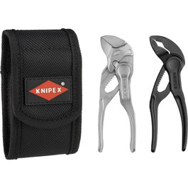 Knipex Mini Pliers Set 2 piezas con funda para cinturón