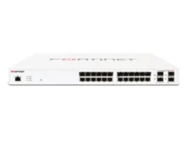 Fortinet FS-124E-POE Switch Gestionado de Capa 2 con 24 puertos Gigabit y 12 puertos PoE