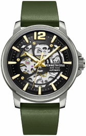 Kenneth Cole KCWGE2220501 con correa de cuero verde