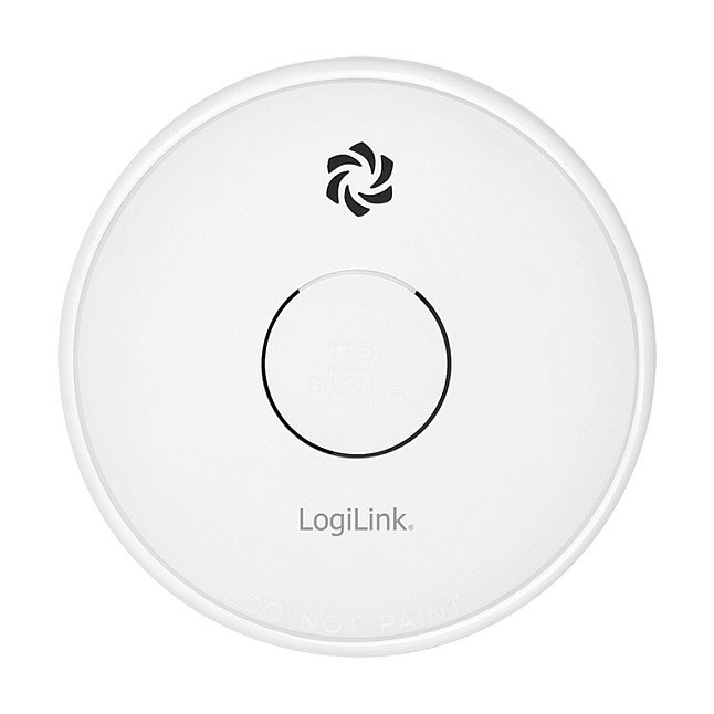 LogiLink Detector de Humo con batería de 1 año (EN14604)